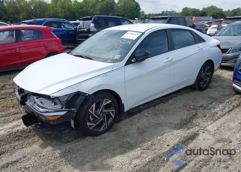 2025 Hyundai Elantra Sel Sport z USA, uszkodzony, nr VIN KMHLM4DG7SU894585